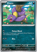 Ekans (100/162) [Scarlet & Violet: Temporal Forces] Reverse Holofoil