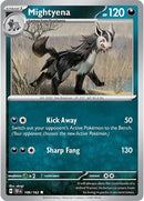 Mightyena (106/162) [Scarlet & Violet: Temporal Forces] Reverse Holofoil