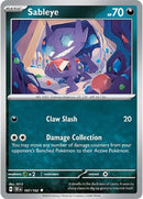 Sableye (107/162) [Scarlet & Violet: Temporal Forces] Reverse Holofoil