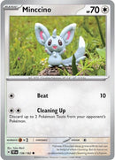 Minccino (136/162) [Scarlet & Violet: Temporal Forces] Reverse Holofoil