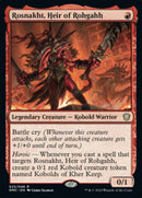 Rosnakht, Heir of Rohgahh [Dominaria United Commander] Foil