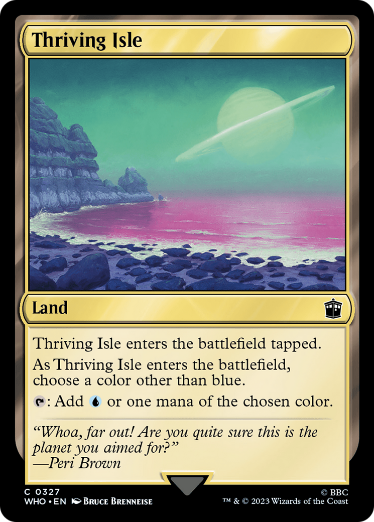 Thriving Isle [Doctor Who] Foil
