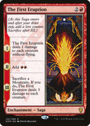 The First Eruption [Dominaria] Foil