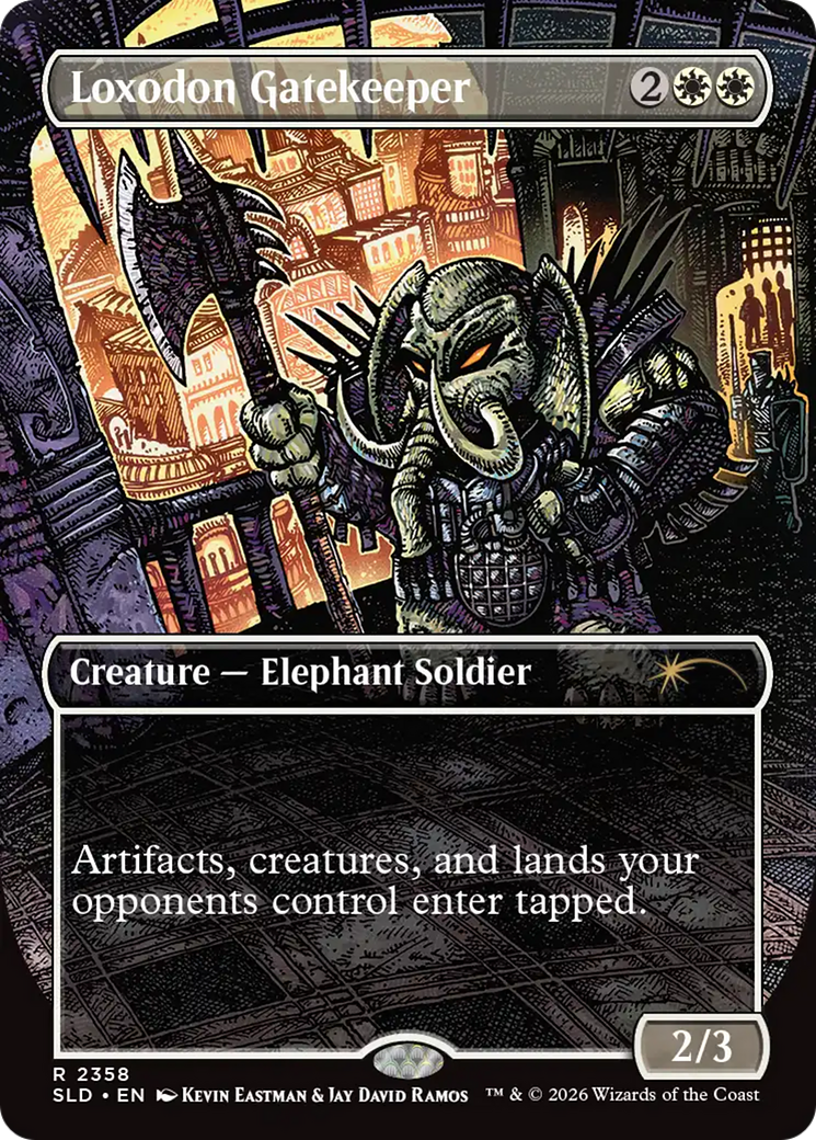 Loxodon Gatekeeper (2358) [Secret Lair Drop Series] Foil