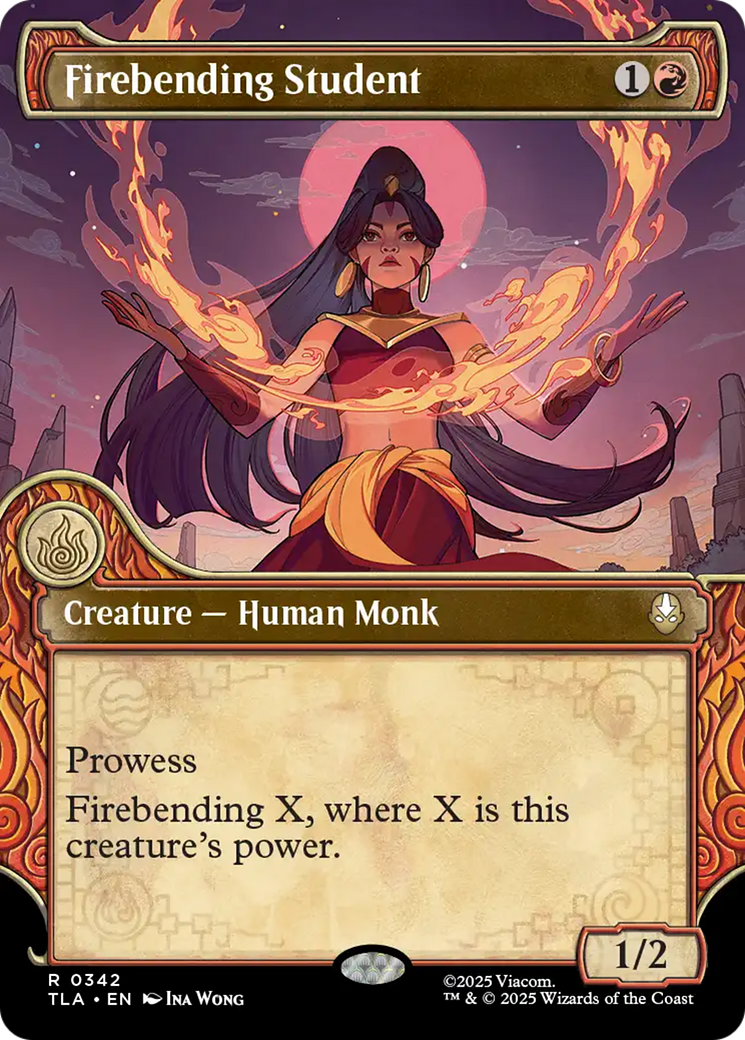 Firebending Student (Showcase) [Avatar: The Last Airbender] Foil
