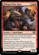 Hellspur Posse Boss (Promo Pack) [Outlaws of Thunder Junction Promos] Foil