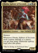 Obeka, Splitter of Seconds (Promo Pack) [Outlaws of Thunder Junction Promos] Foil