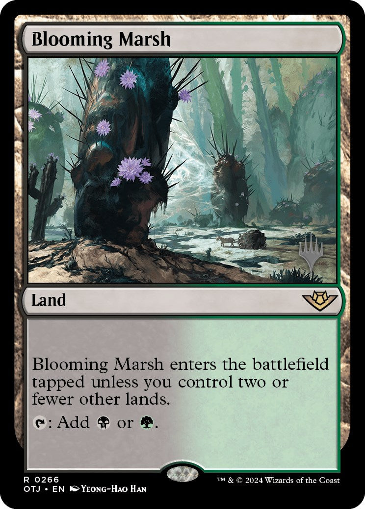 Blooming Marsh (Promo Pack) [Outlaws of Thunder Junction Promos] Foil