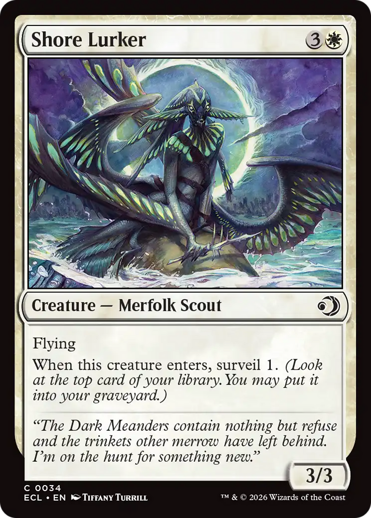 Shore Lurker [Lorwyn Eclipsed] Foil