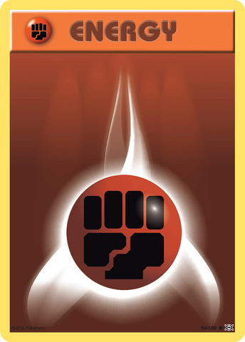 Fighting Energy (96/108) [XY: Evolutions] Reverse Holofoil