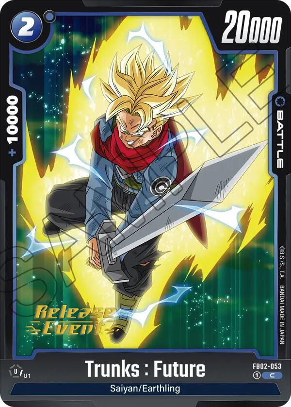 Trunks : Future (FB02-053) [Blazing Aura Pre-Release Cards]