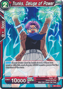 Trunks, Deluge of Power (DB1-003) [Dragon Brawl] Parallel Foil
