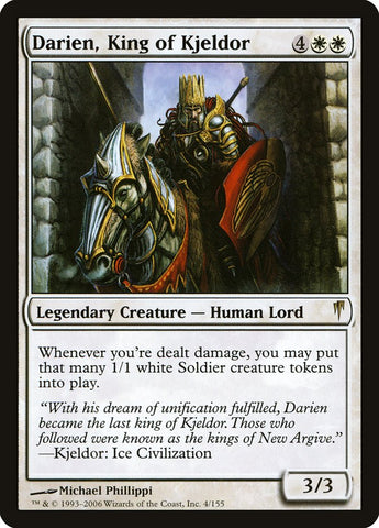 Darien, King of Kjeldor [Coldsnap] Foil