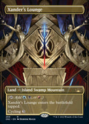 Xander's Lounge (Borderless Alternate Art) [Streets of New Capenna] Foil