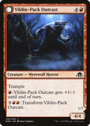 Vildin-Pack Outcast // Dronepack Kindred [Eldritch Moon] Foil
