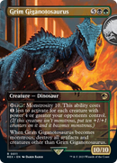 Grim Giganotosaurus (Borderless) [Jurassic World Collection] Foil