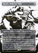 Skrelv, Defector Mite (Borderless Ichor) [Phyrexia: All Will Be One] Foil
