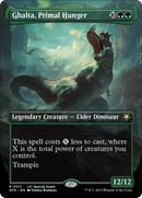 Ghalta, Primal Hunger (Borderless) [The Lost Caverns of Ixalan Special Guests] Foil