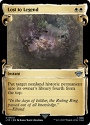 Lost to Legend [The Lord of the Rings: Tales of Middle-Earth Showcase Scrolls] Foil