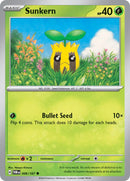 Sunkern (006/167) [Scarlet & Violet: Twilight Masquerade] Reverse Holofoil