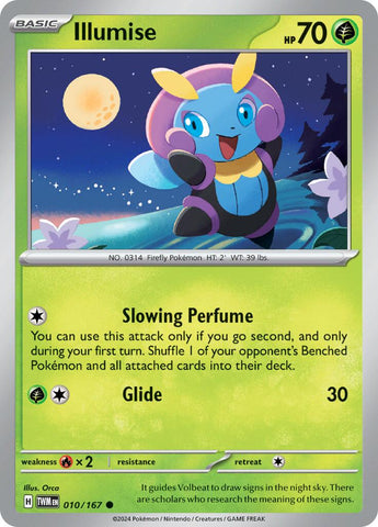 Illumise (010/167) [Scarlet & Violet: Twilight Masquerade] Reverse Holofoil