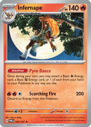 Infernape (033/167) [Scarlet & Violet: Twilight Masquerade] Reverse Holofoil