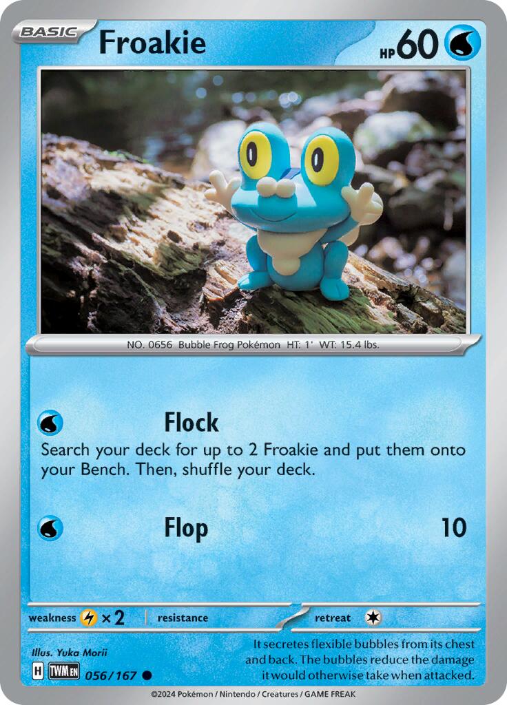 Froakie (056/167) [Scarlet & Violet: Twilight Masquerade] Reverse Holofoil