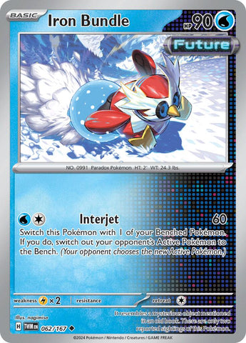 Iron Bundle (062/167) [Scarlet & Violet: Twilight Masquerade] Reverse Holofoil
