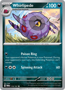 Whirlipede (116/167) [Scarlet & Violet: Twilight Masquerade] Reverse Holofoil