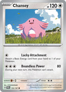 Chansey (133/167) [Scarlet & Violet: Twilight Masquerade] Reverse Holofoil