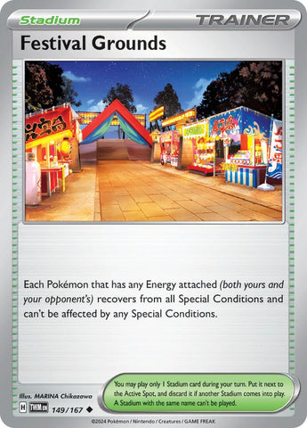 Festival Grounds (149/167) [Scarlet & Violet: Twilight Masquerade] Reverse Holofoil