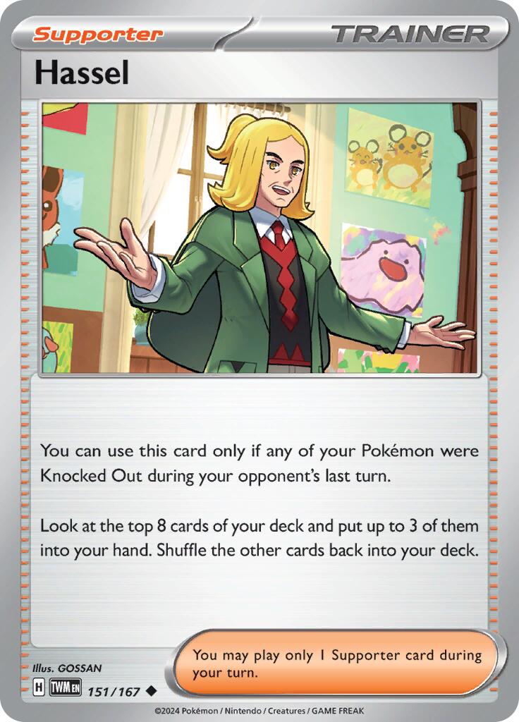 Hassel (151/167) [Scarlet & Violet: Twilight Masquerade] Reverse Holofoil