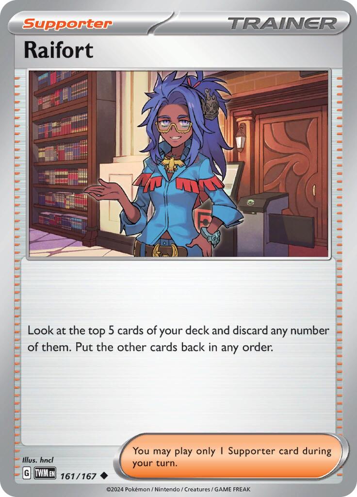 Raifort (161/167) [Scarlet & Violet: Twilight Masquerade] Reverse Holofoil