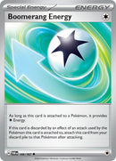 Boomerang Energy (166/167) [Scarlet & Violet: Twilight Masquerade] Reverse Holofoil