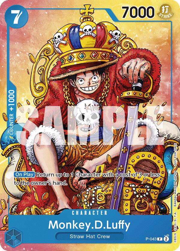 Monkey.D.Luffy (Convention Promo 2024) [One Piece Promotion Cards] Foil