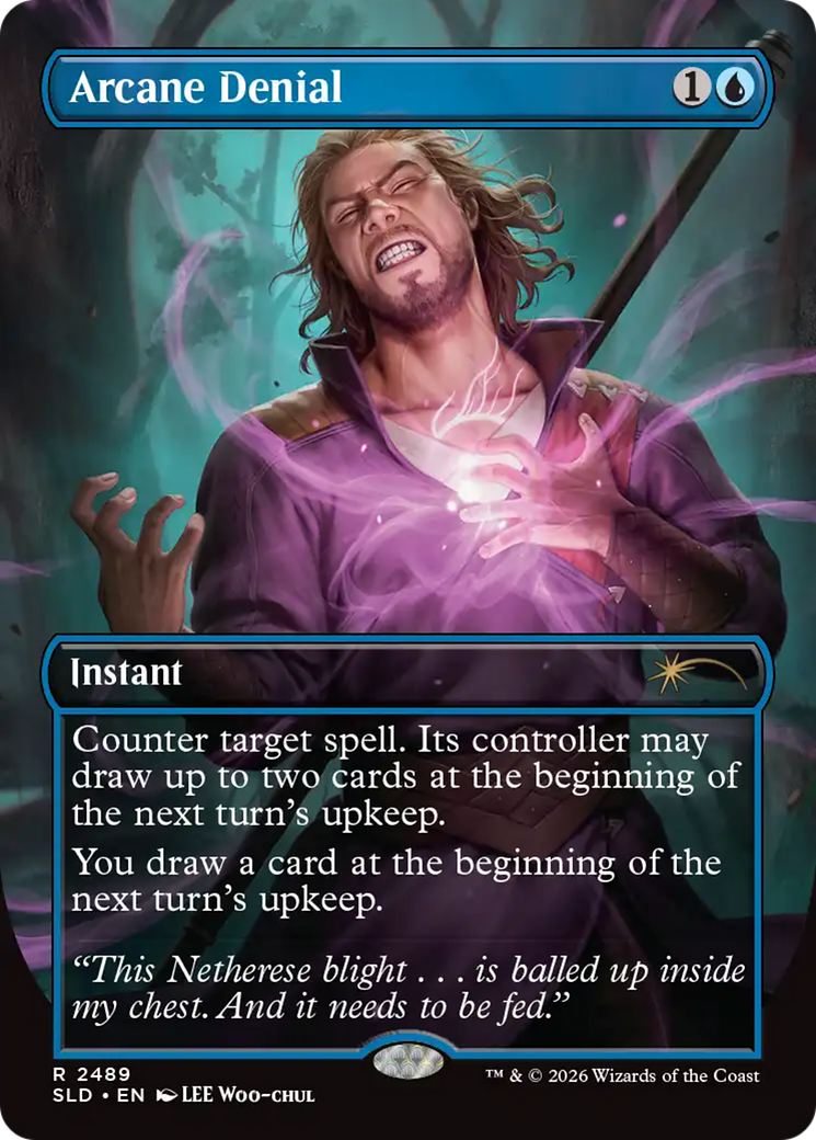 Arcane Denial (2489) [Secret Lair Drop Series] Foil