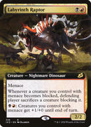 Labyrinth Raptor (Extended Art) [Ikoria: Lair of Behemoths] Foil