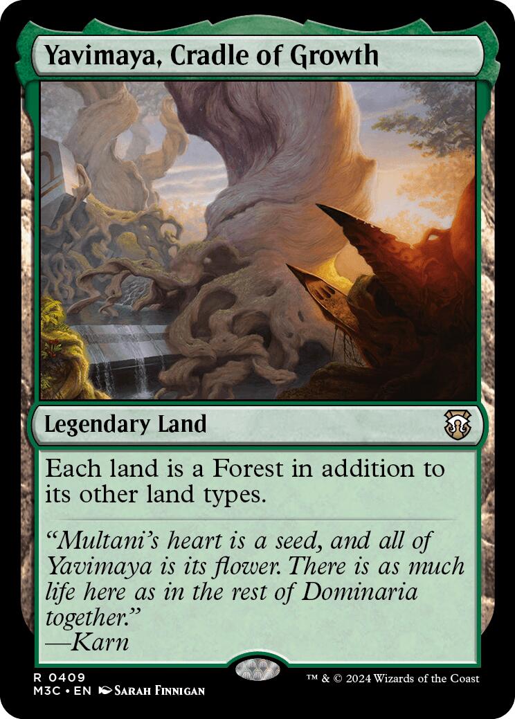 Yavimaya, Cradle of Growth [Modern Horizons 3 Commander]