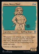 Alora, Merry Thief (Showcase) [Commander Legends: Battle for Baldur's Gate] Foil