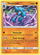 Toxicroak (64/131) [Sun & Moon: Forbidden Light] Reverse Holofoil