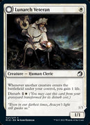 Lunarch Veteran // Luminous Phantom [Innistrad: Midnight Hunt] Foil
