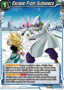 Escape From Subspace (BT25-069) [Legend of the Dragon Balls] Parallel Foil