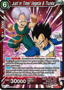 Just in Time! Vegeta & Trunks (BT25-031) [Legend of the Dragon Balls] Parallel Foil