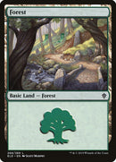 Forest (268) [Throne of Eldraine] Foil