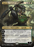 Garruk, Cursed Huntsman (Borderless) [Bloomburrow Commander] Foil