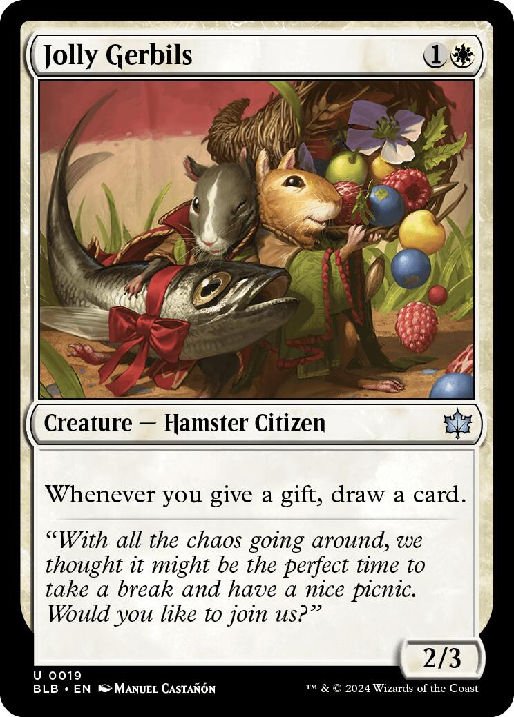 Jolly Gerbils [Bloomburrow] Foil