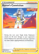 Karen's Conviction (144/198) [Sword & Shield: Chilling Reign] Reverse Holofoil