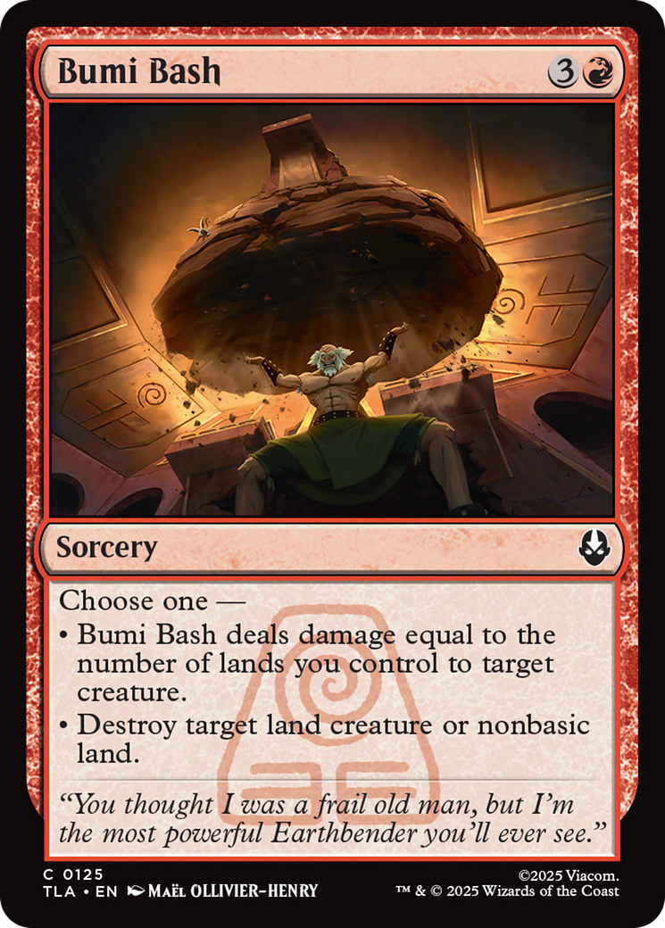 Bumi Bash [Avatar: The Last Airbender] Foil