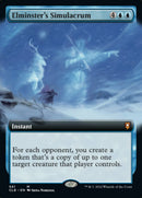 Elminster's Simulacrum (Extended Art) [Commander Legends: Battle for Baldur's Gate] Foil