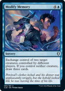 Modify Memory [Commander Legends: Battle for Baldur's Gate] Foil
